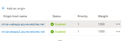 Deploying Azure Front Door with a Web Application Firewall using Custom Rules Add Second Origin
