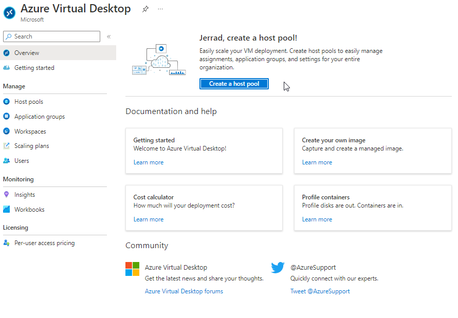 Setting up FSlogix with Azure Virtual Desktop Session Hosts