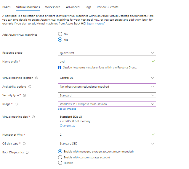 Setting up FSlogix with Azure Virtual Desktop Virtual Machines