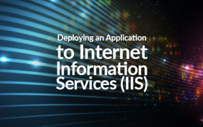 Deploying an Application to Internet Information Services (IIS)