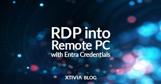 RDP into Remote PC with Entra Credentials